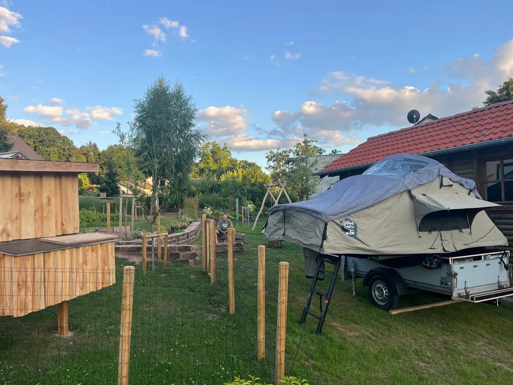 Schöner Stellplatz inmitten der Natur