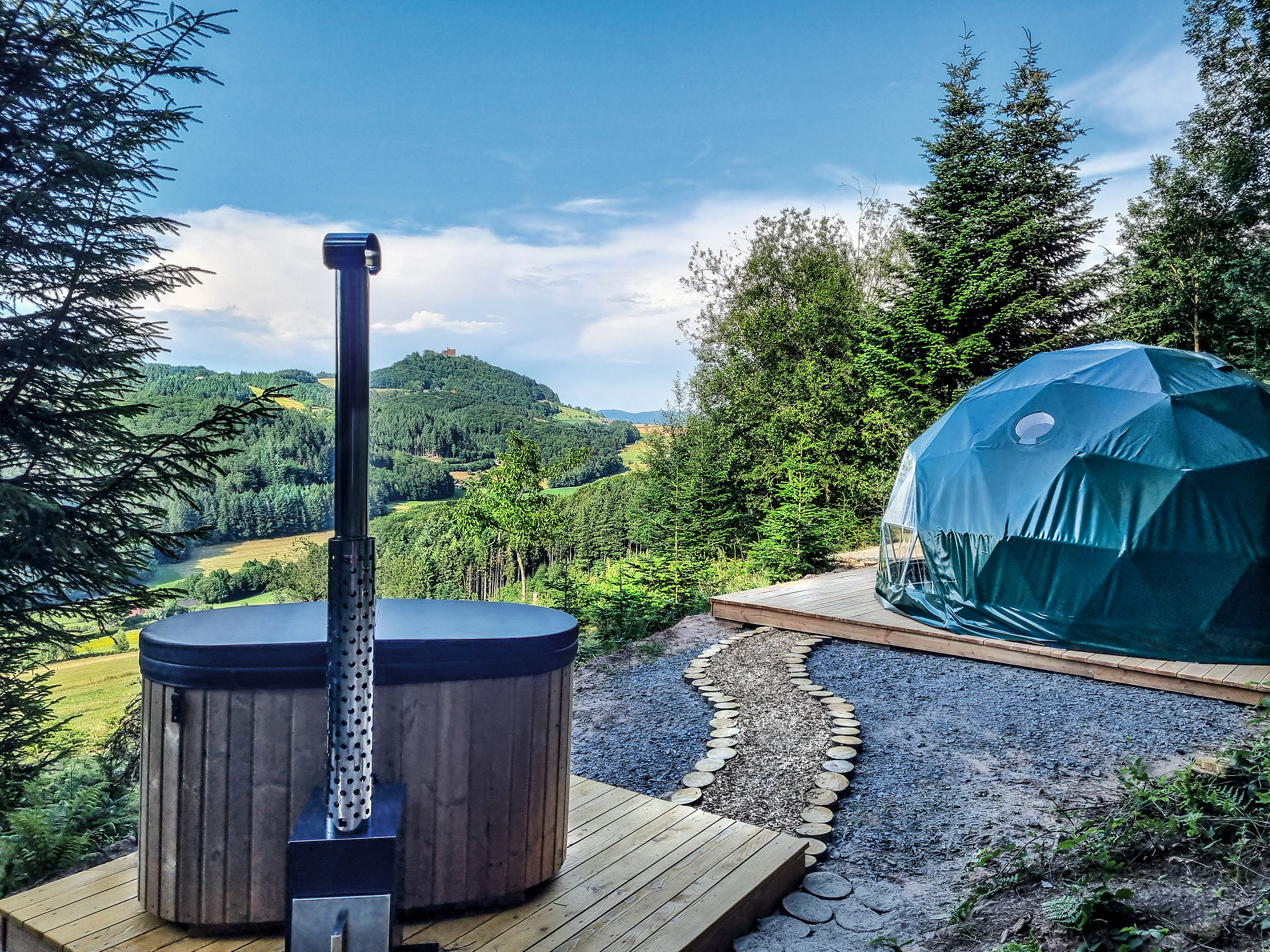 Schwarzwald-Iglu mit Aussicht