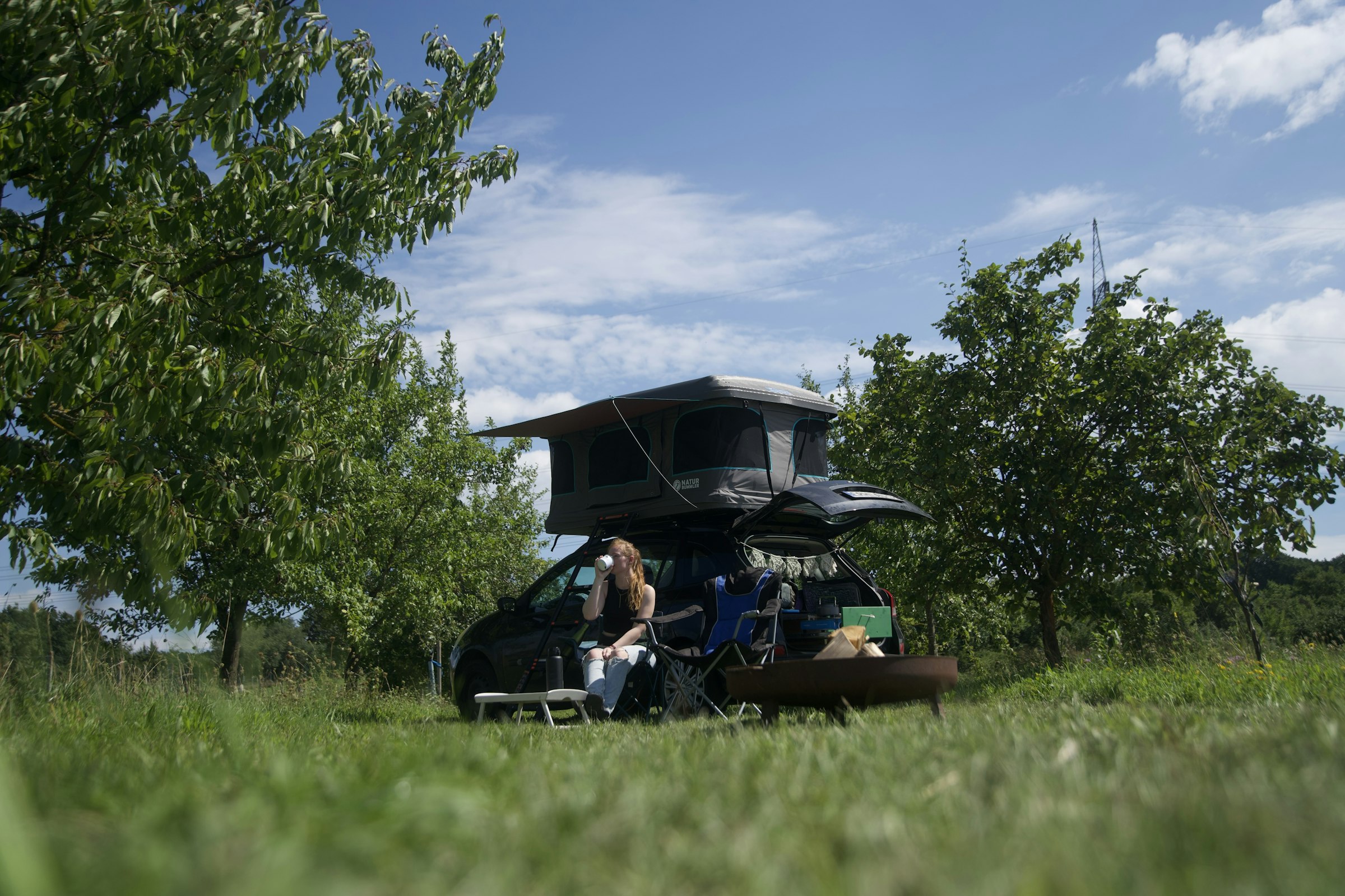 Obstgarten, Wiese Licht/Schatten