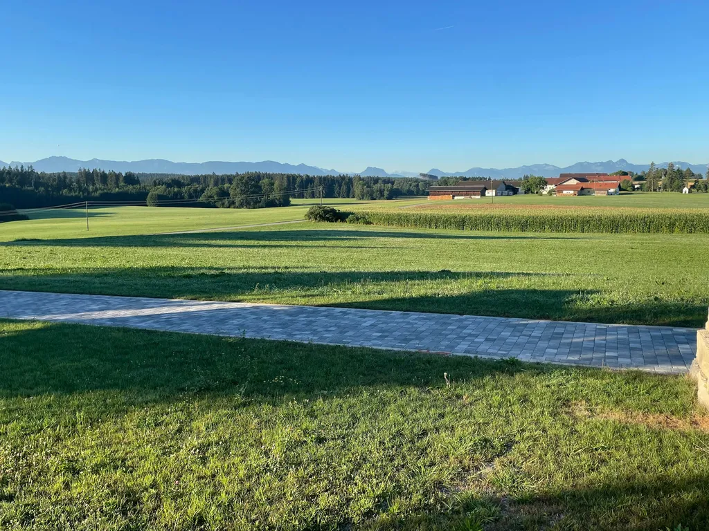Abgelegener Stellplatz mit Ausblick