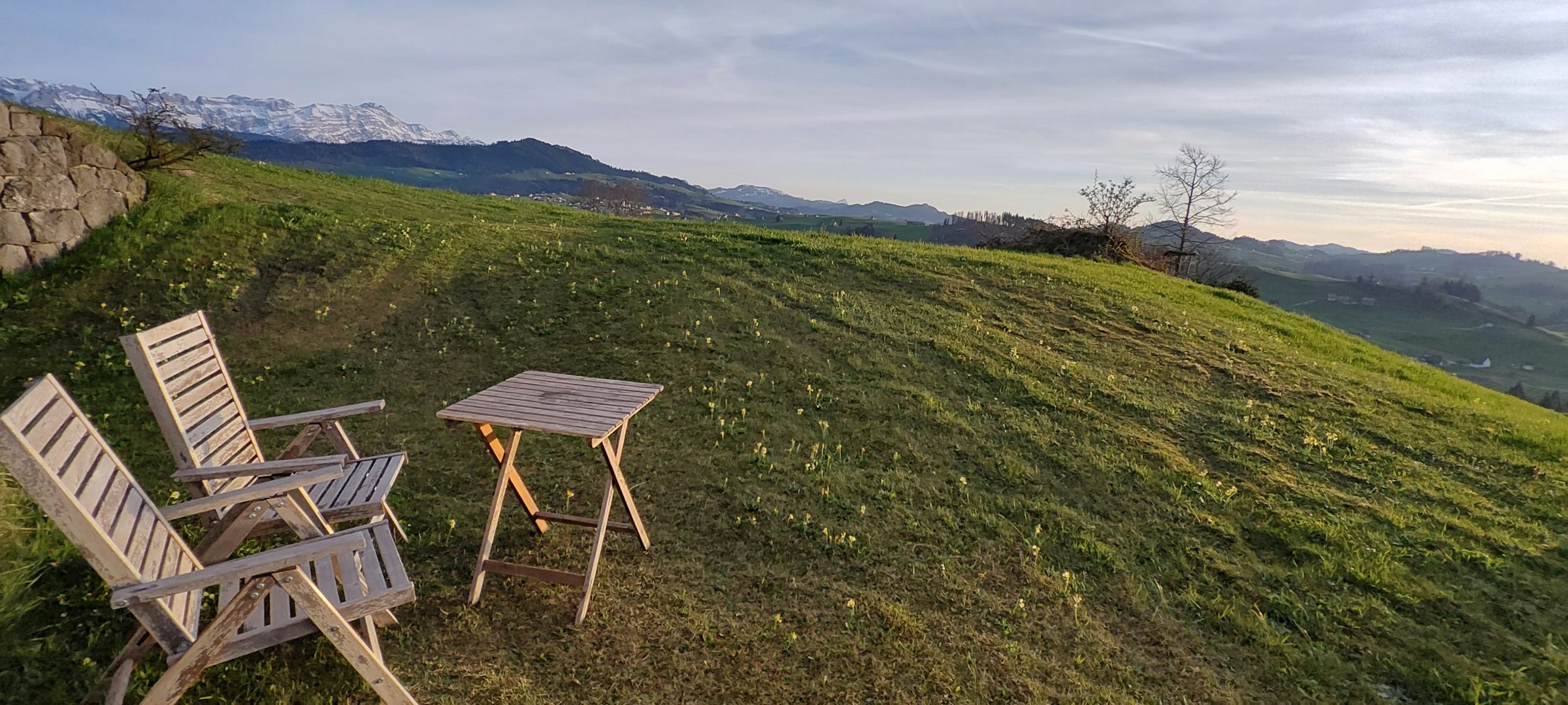 Zeltplatz mit Aussicht