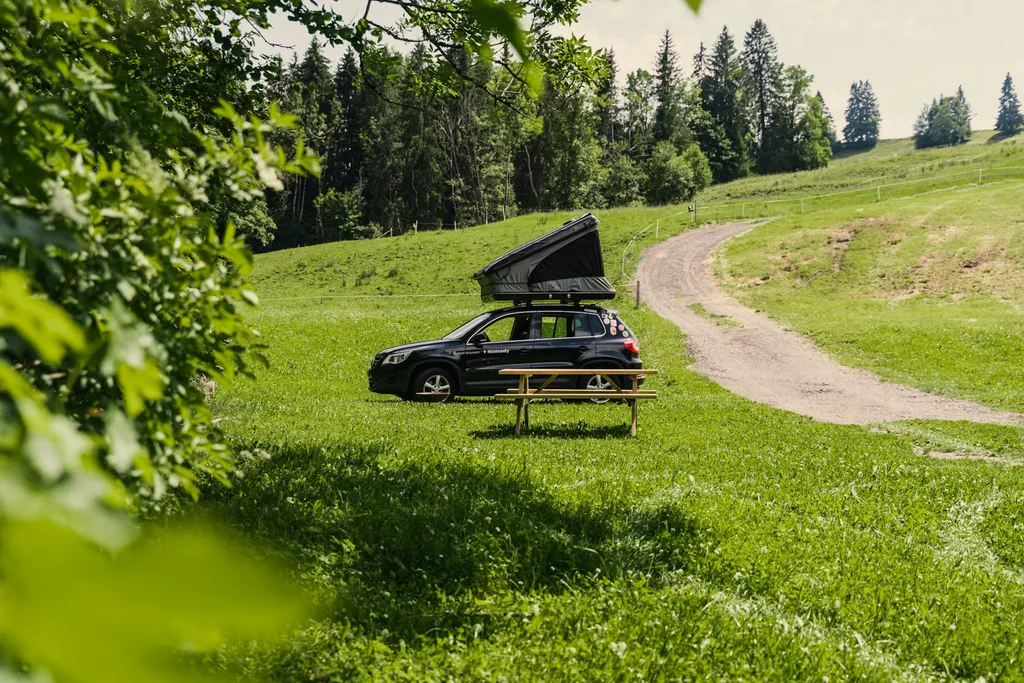 River Camp II, direkt an der Sihl
