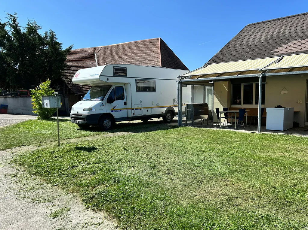 Stellplatz auf dem Bauernhof