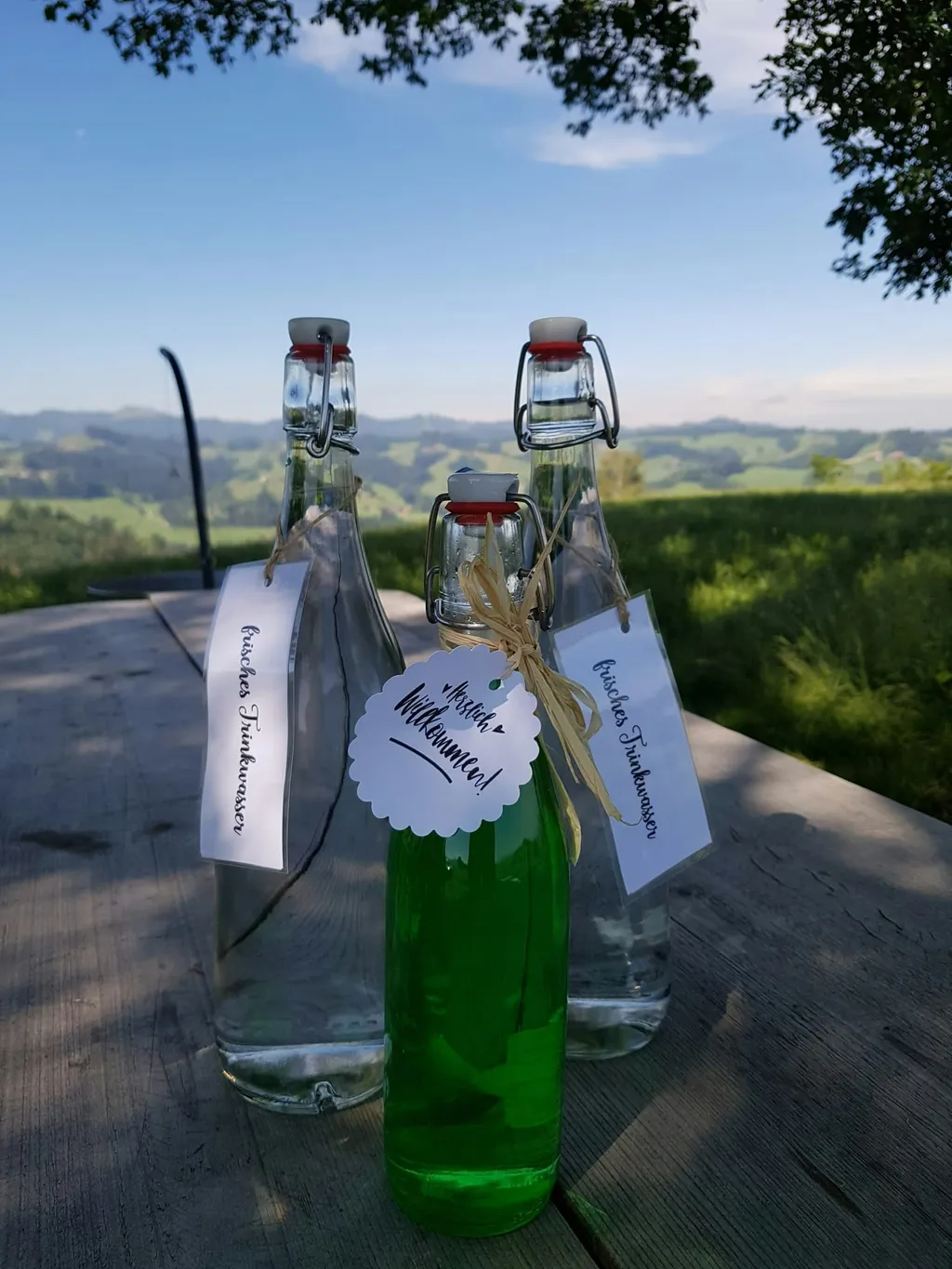 Trinkwasser stellen wir euch bereit....