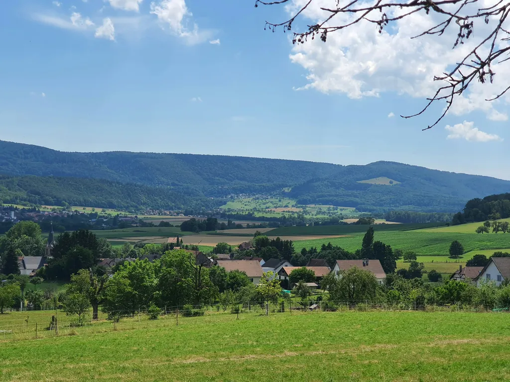 Camp im Grünen mit Aussicht
