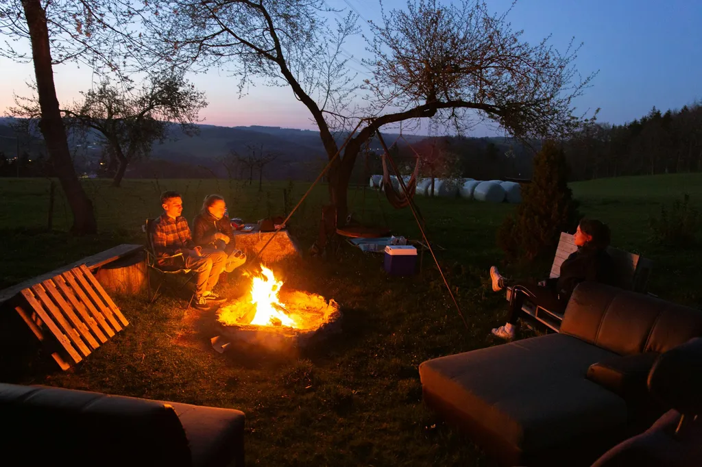 Weitsicht am Feldrand