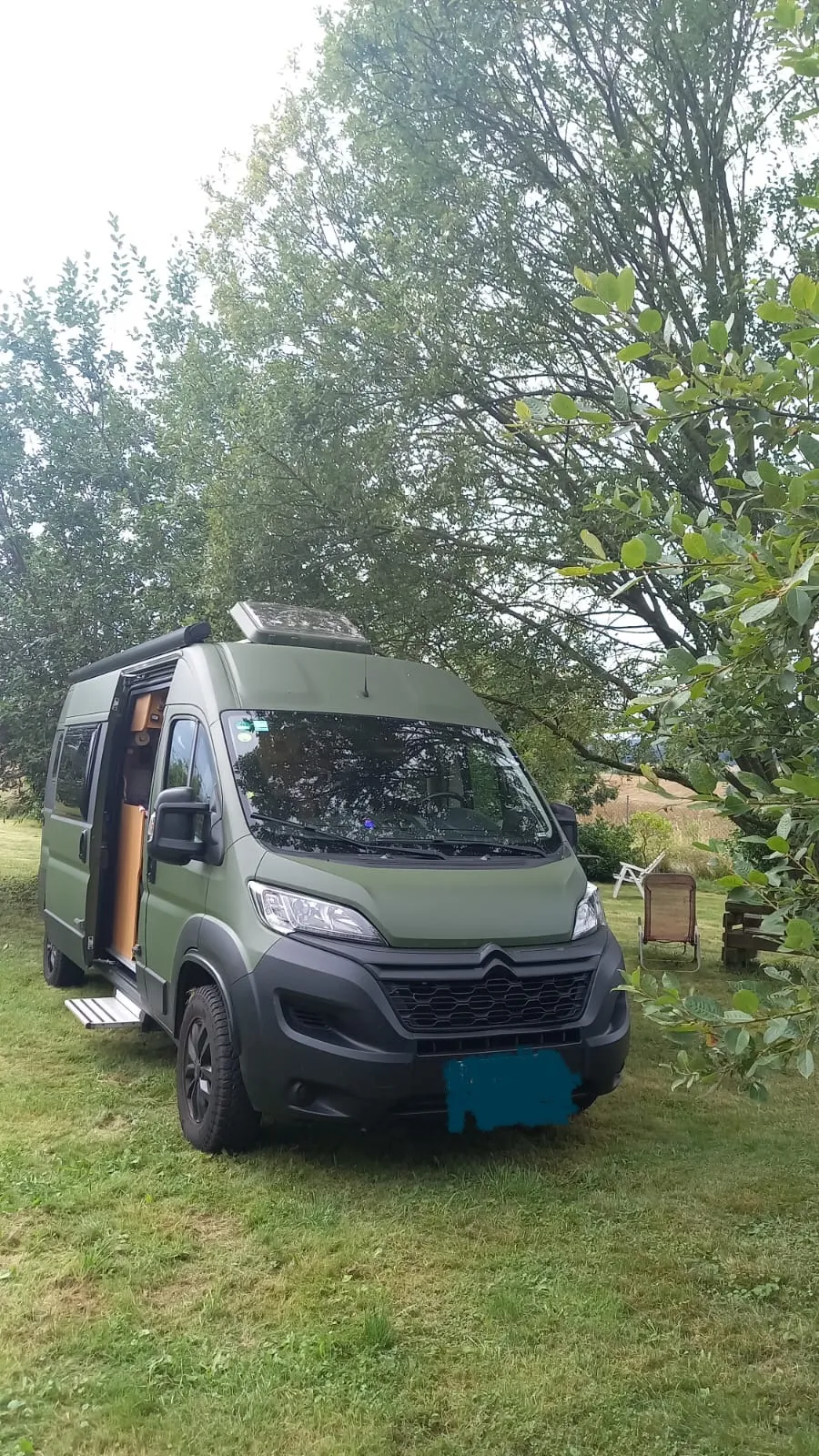 Stellplatz Taunusblick am Rand von Bad Nauheim