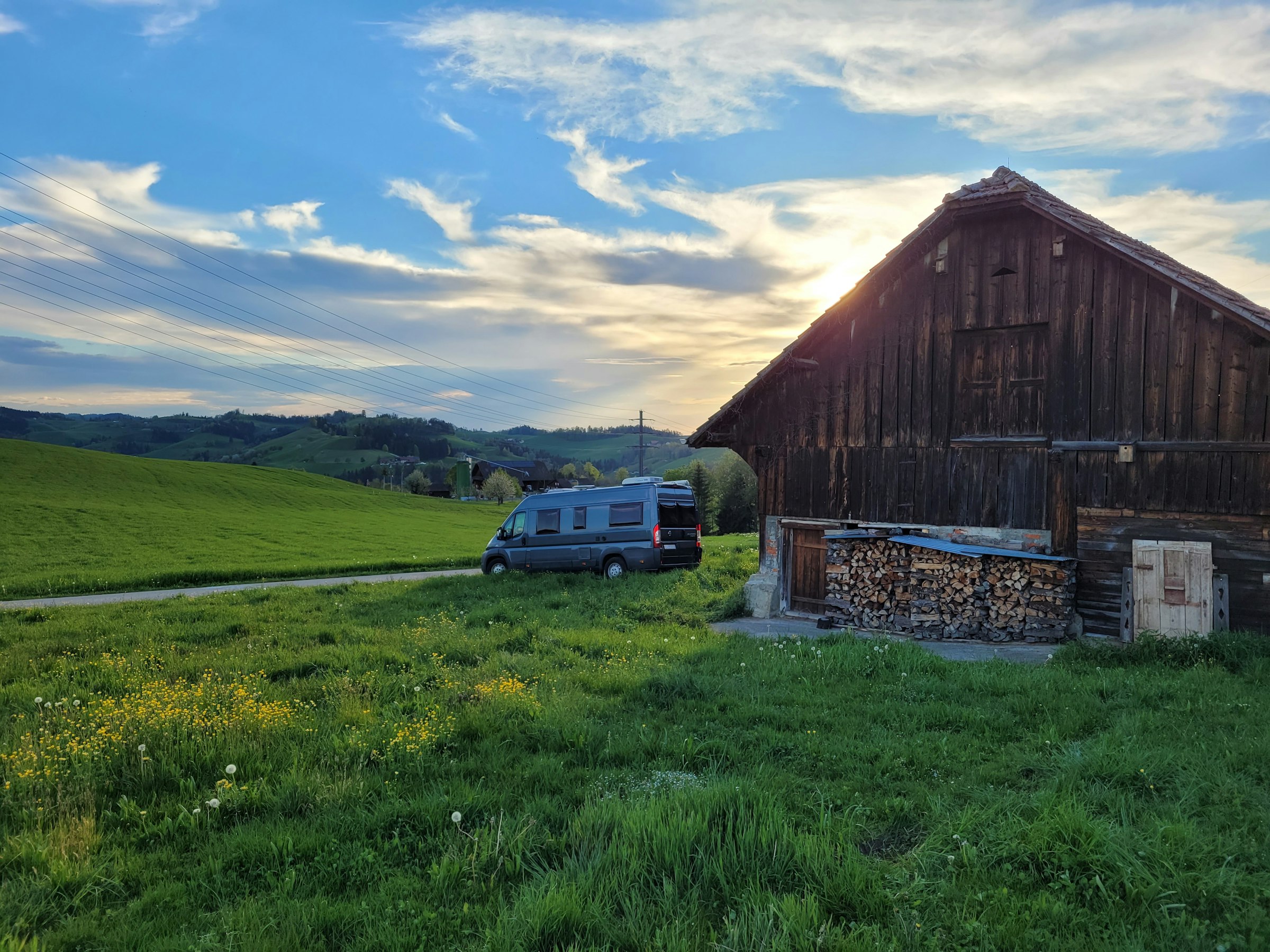 Schlössli-Camp, Sunset