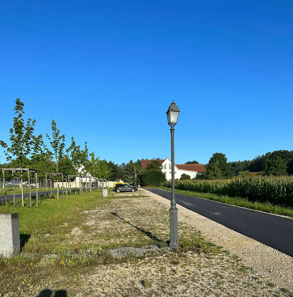 Ruhige Einzellage im Hopfenland