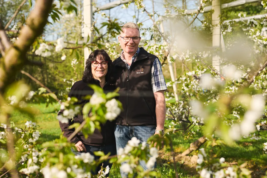 Gastgeber Adelheid und Werner Gsell