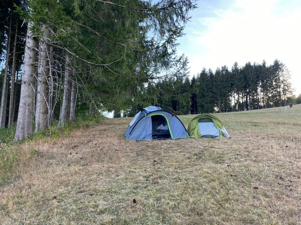 Zeltplatz mit Traumaussicht