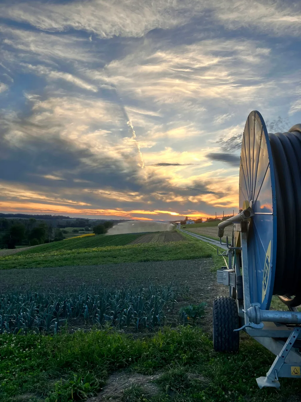 Abendstimmung Richtug Westen