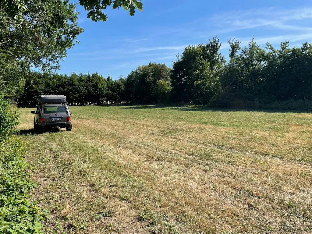 Idyllische Wiese nahe Altmühlsee