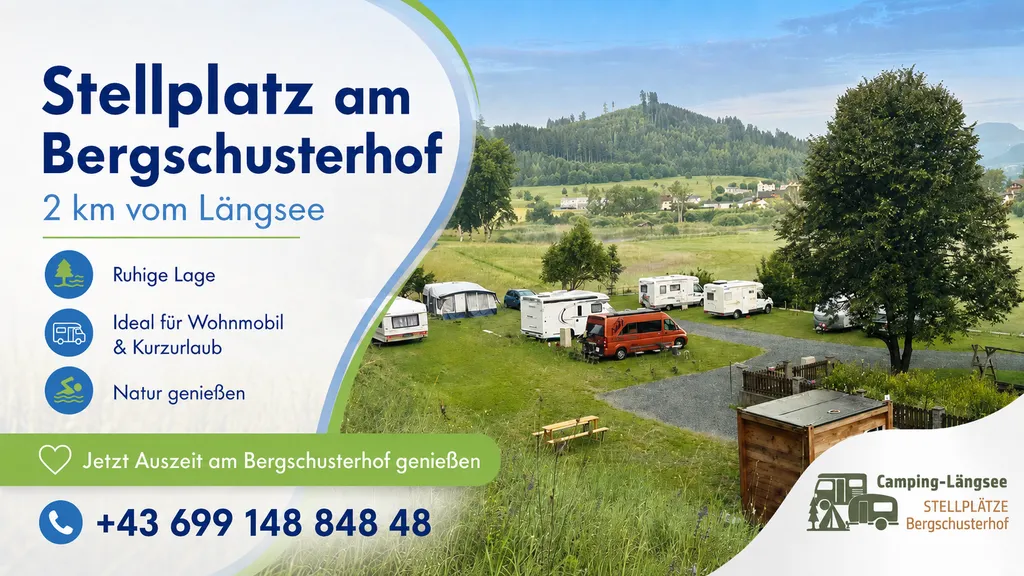 Stellplatz Bergschusterhof - CAMPING-LÄNGSEE