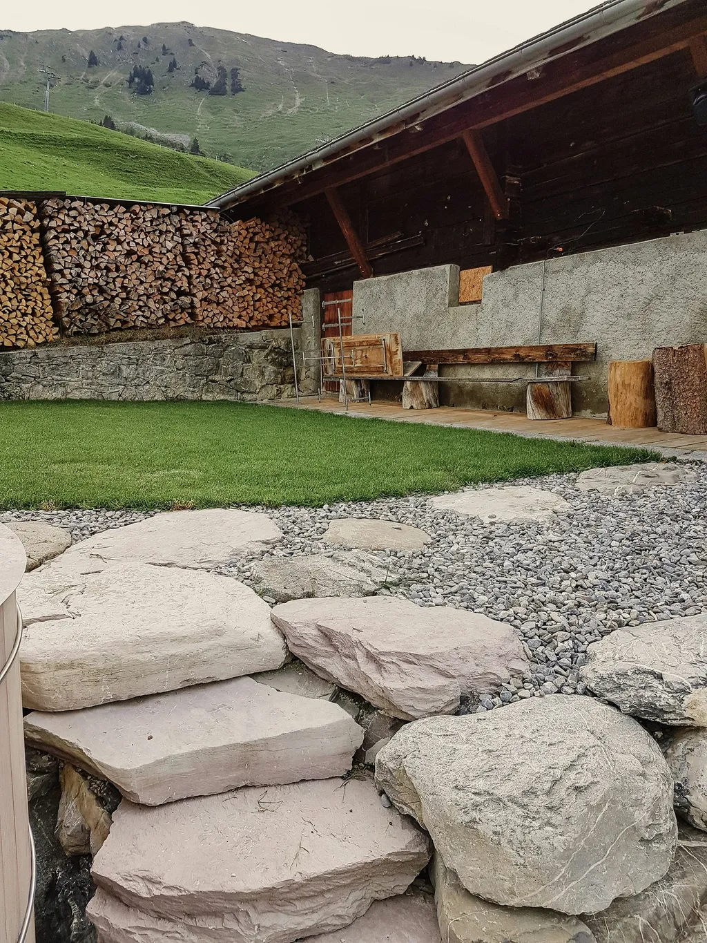 Ritz Camp - Berge im Blick