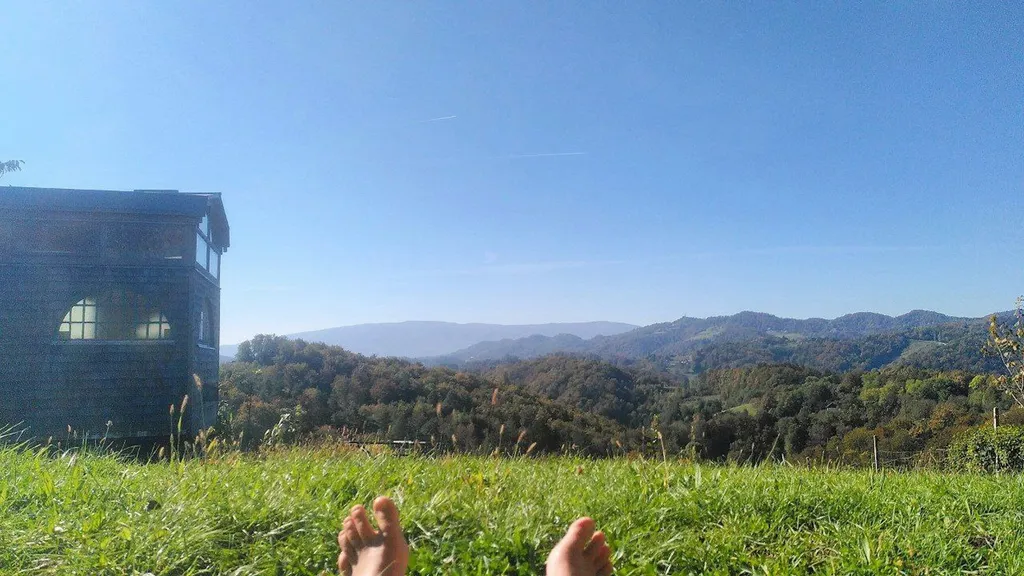 Panoramablick auf der Lamaweide