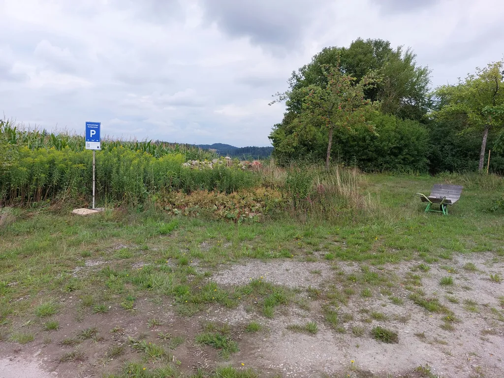 Auf dem Hügel, Blick in die Ferne