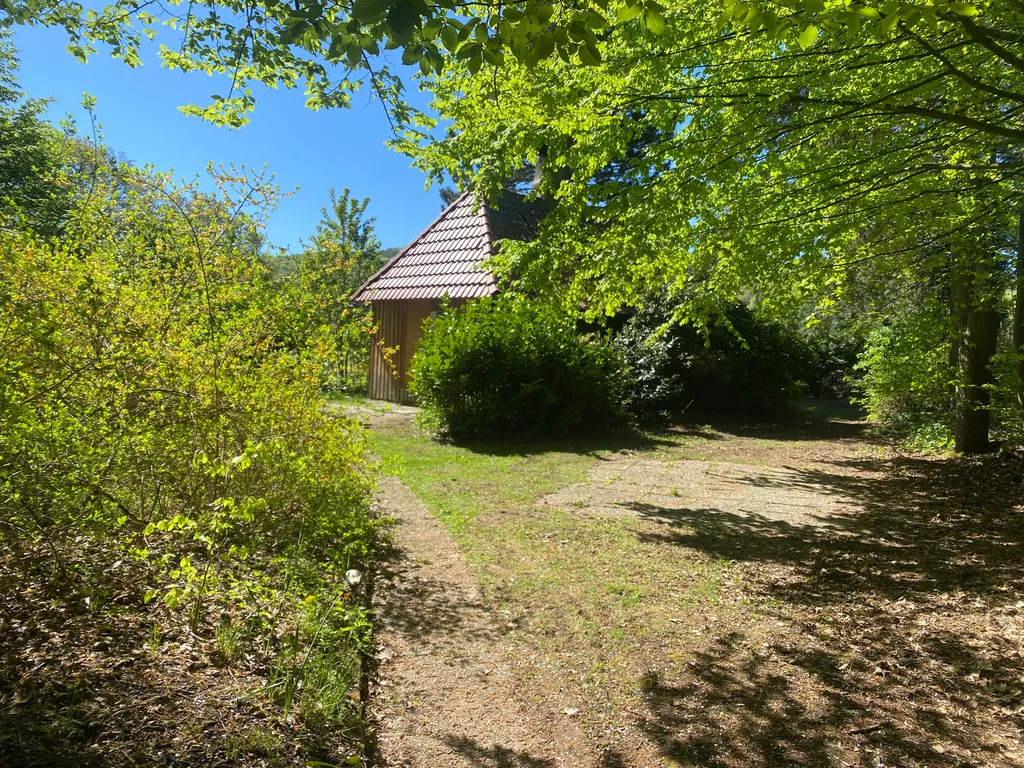 Gartenhaus in Alleinlage