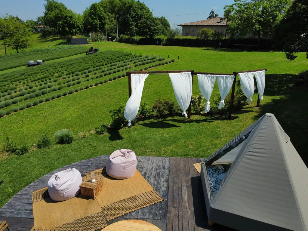 Glamping nella Lavanda