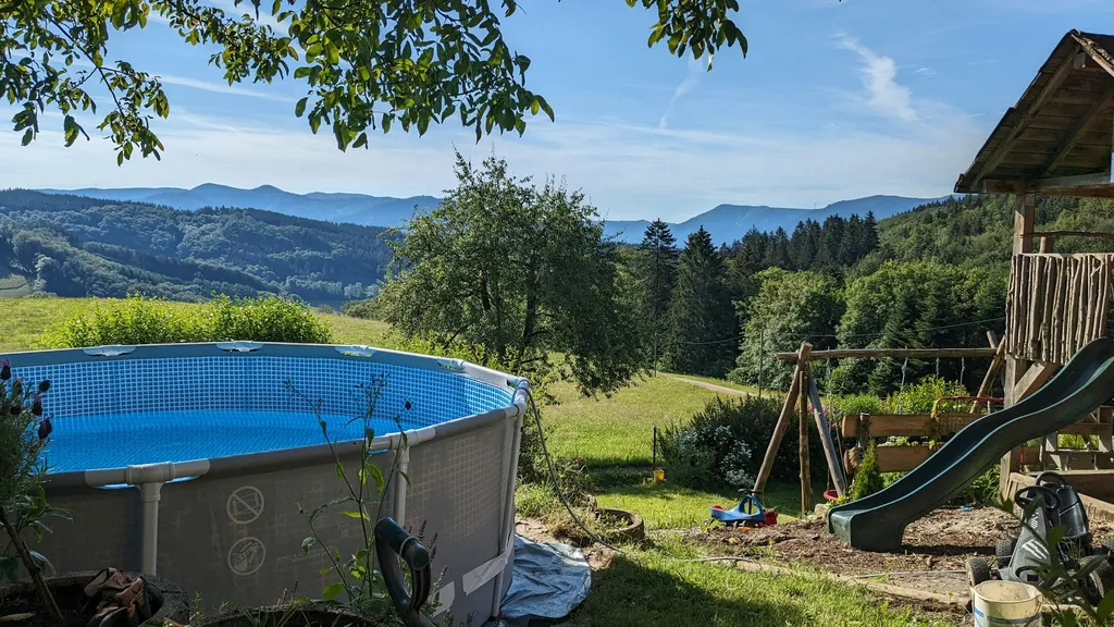 ❤️-Platz mit Blick auf die Berge