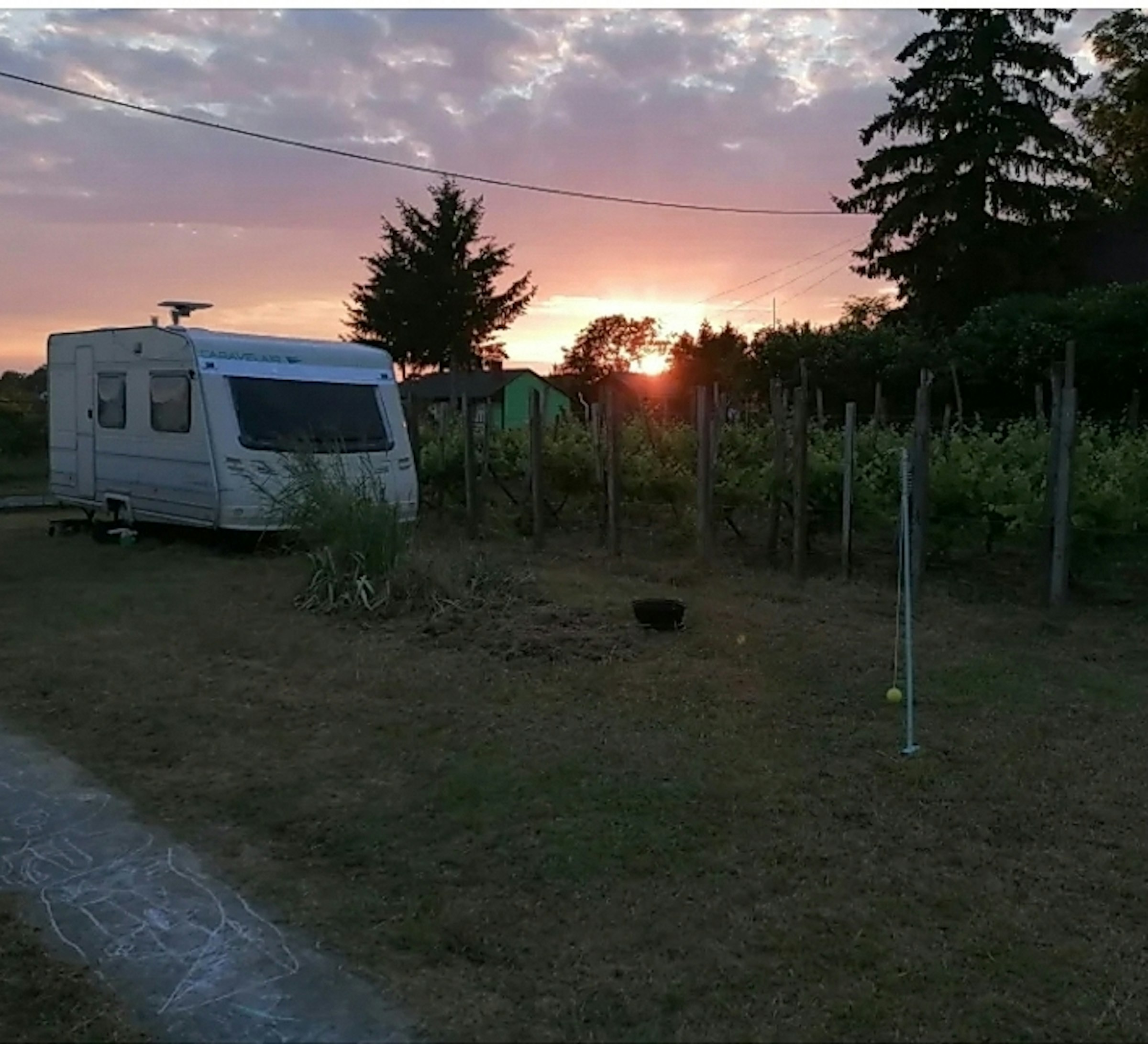 Kleiner Weinberg, ebenes Grundstück