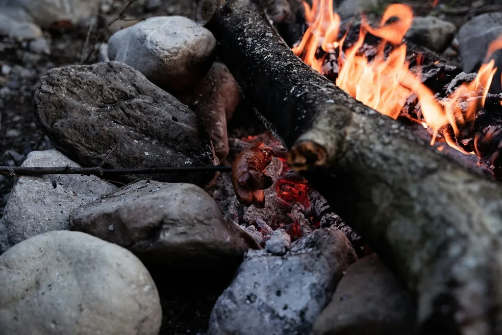 River Camp, direkt an der Sihl