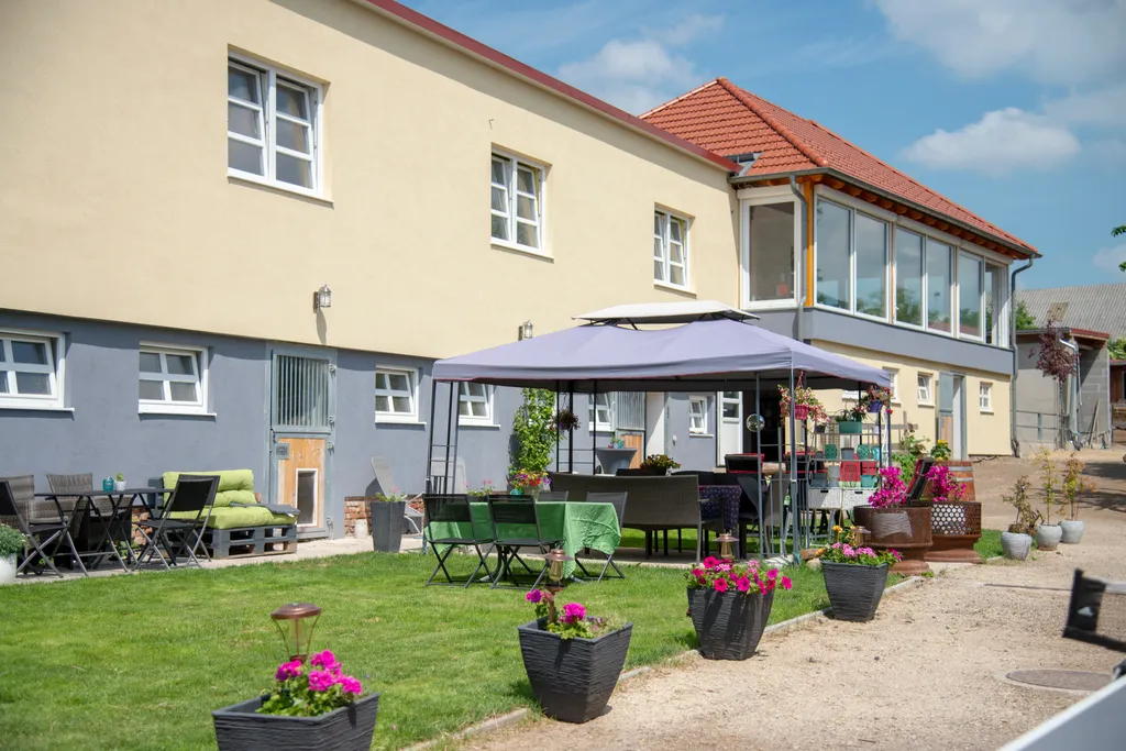 .Platz zum verweilen, Getränkeautomat vorhanden