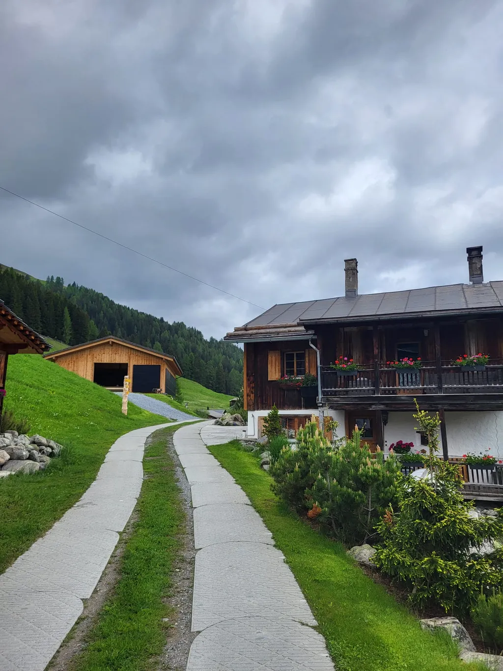 Uf dr Höji - Tinzenhornblick