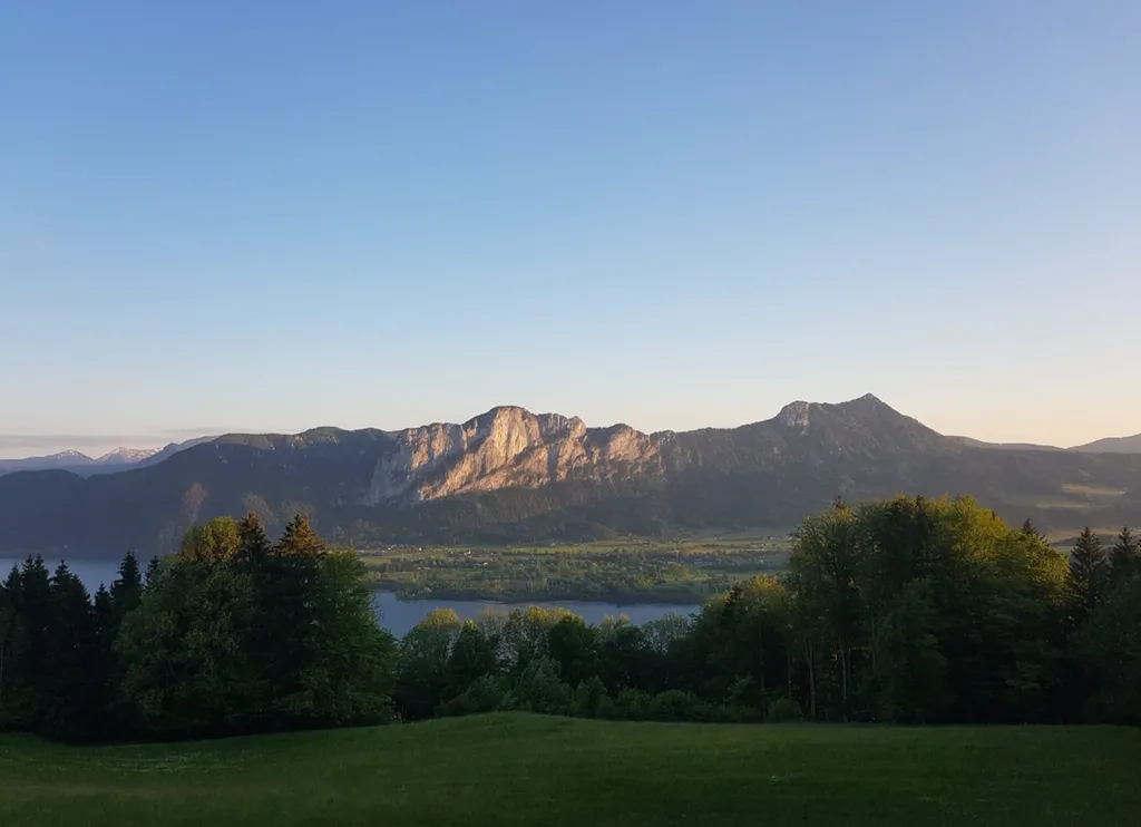 Wiese neben dem Bauernhof