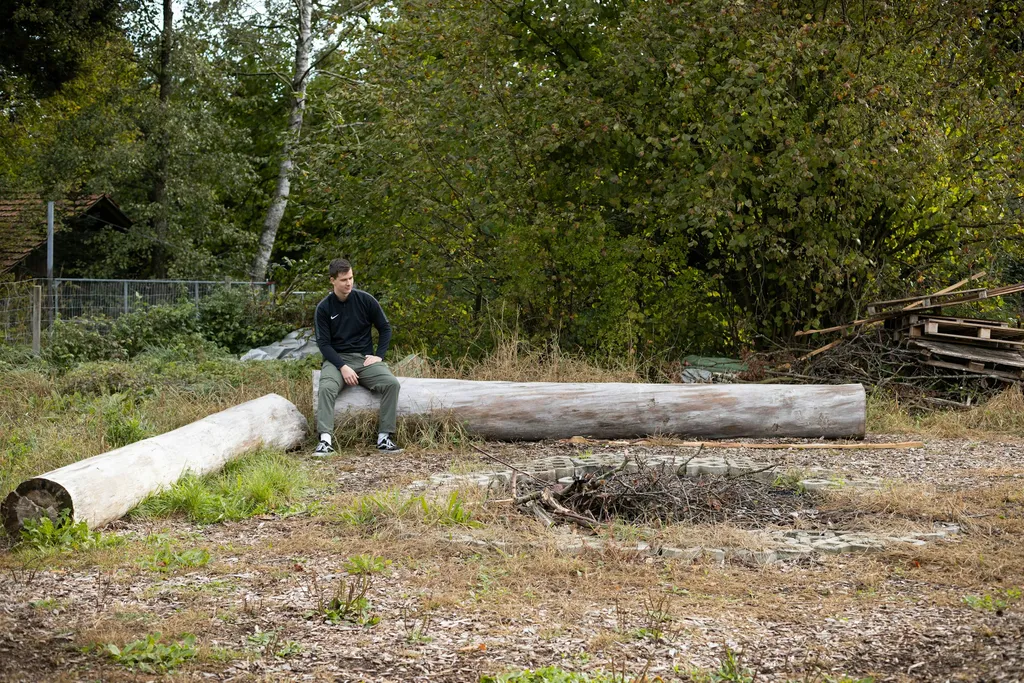 Idyllisches Plätzchen neben Biohof
