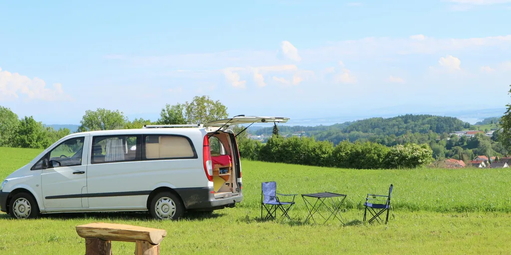 Bodensee Panorama-Alpenblick