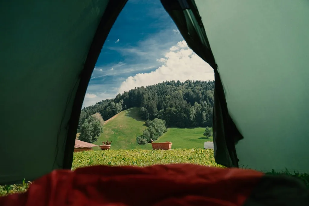 Zelten auf dem Haflingerhof