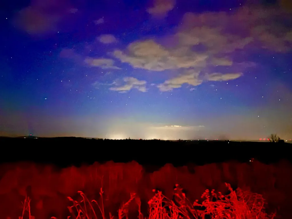 Stellplatz mit Aussicht an der fränkischen Linie