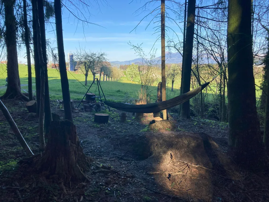 Rütihof - Camp am Waldrand