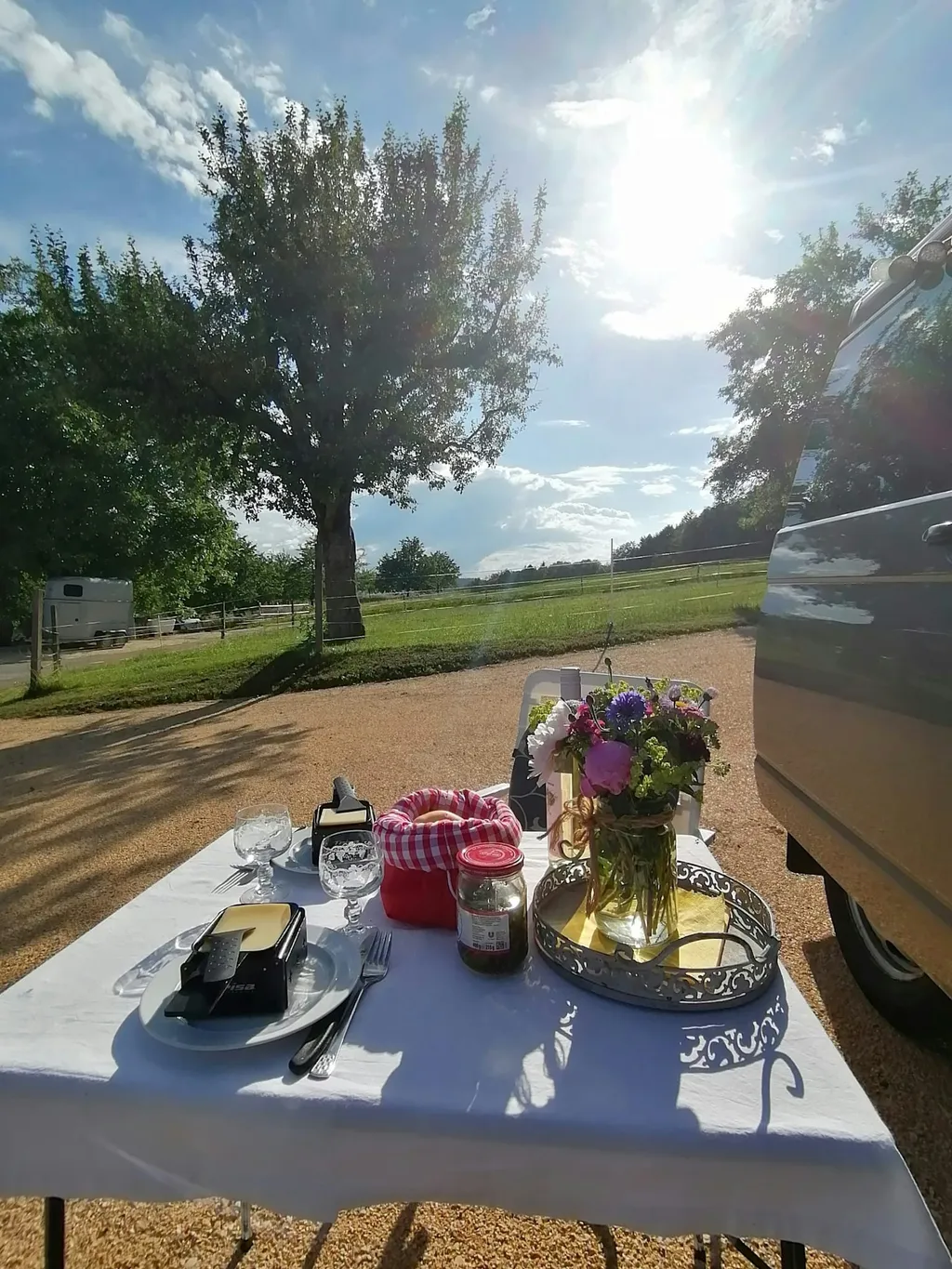 Camp beim Himmelricher Garten