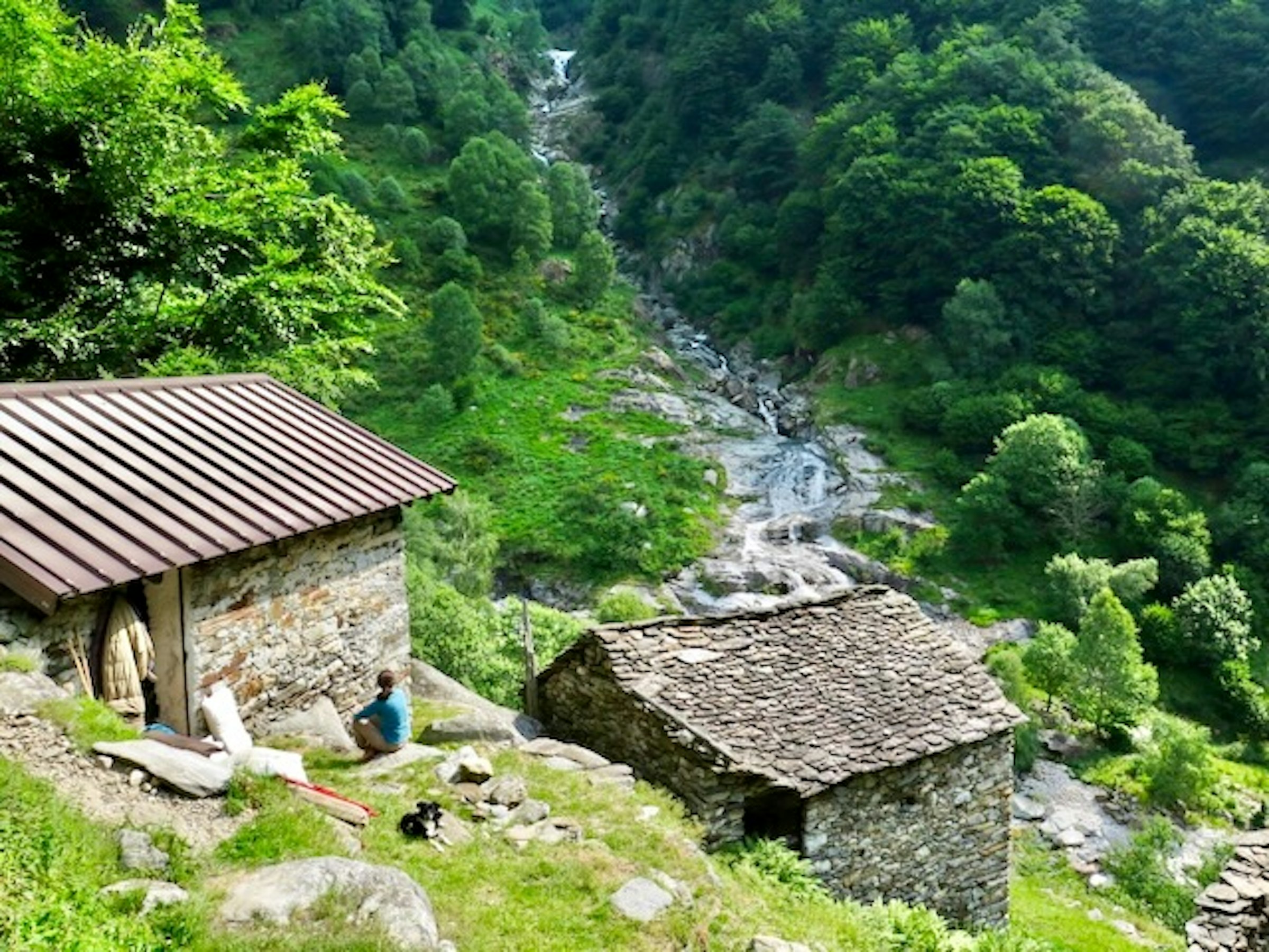 Berghütte Misterella, strahlungsarm
