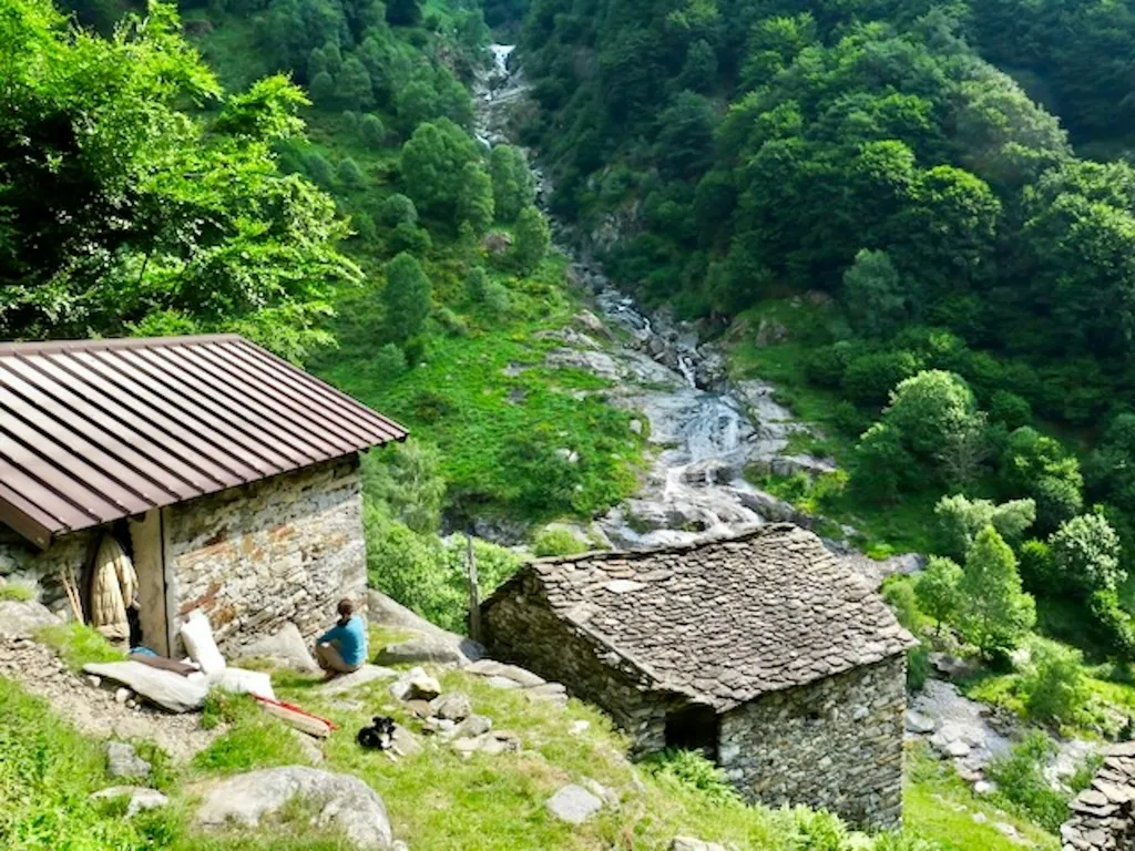 Berghütte Misterella, strahlungsarm