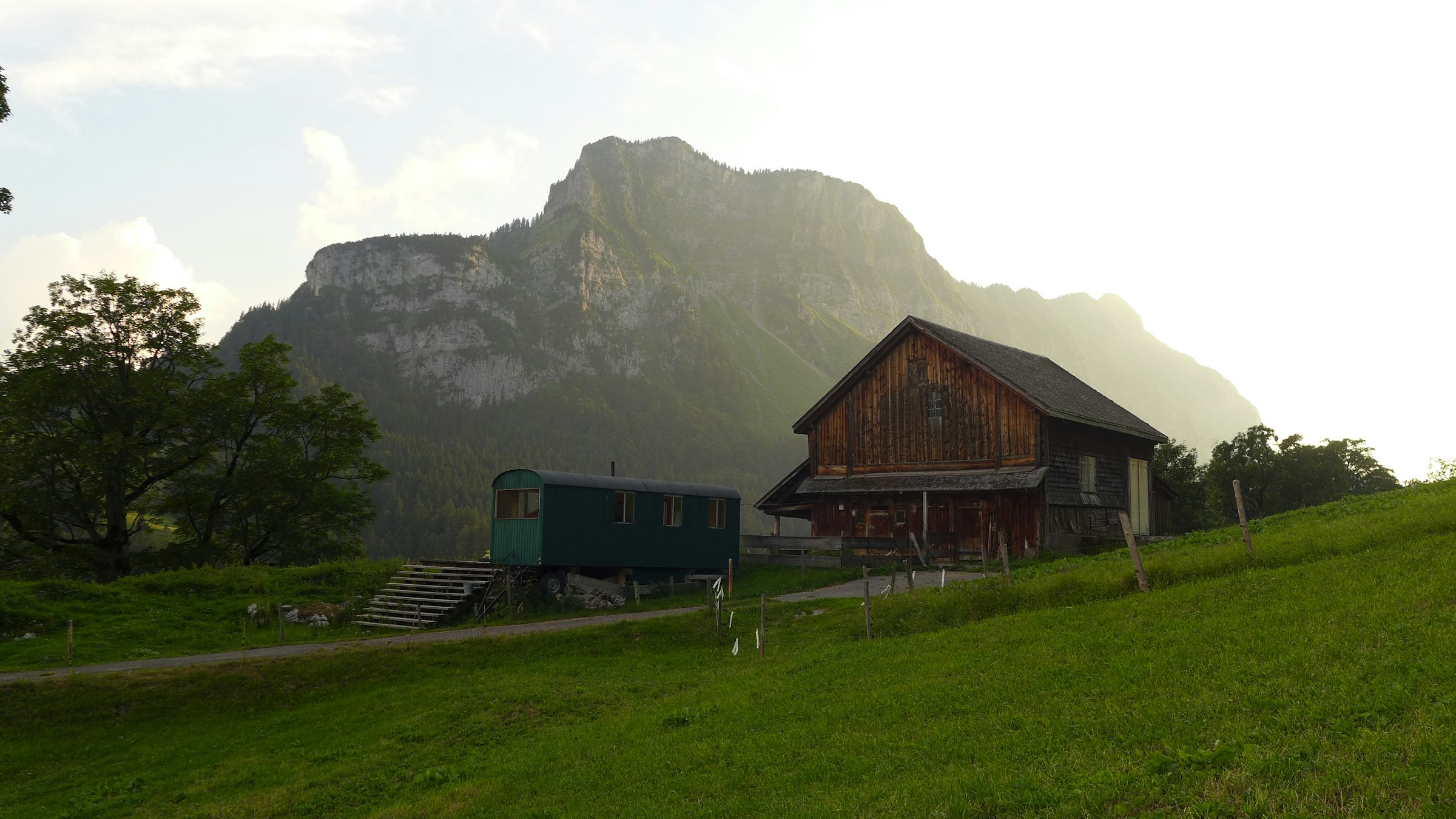 Bauwagen im Schwändital