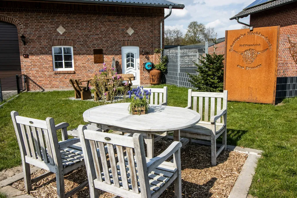 Stellplatz bei den Hochlandrindern