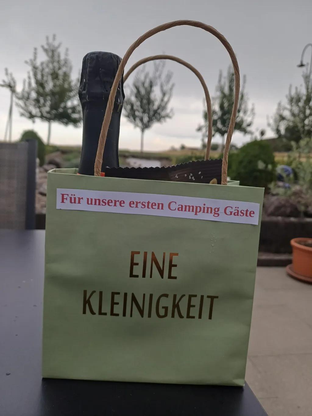 Kleine Aufmerksamkeit von uns.