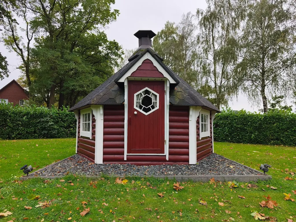 Übernachtung in der Grillkota auf Hof Holtermann