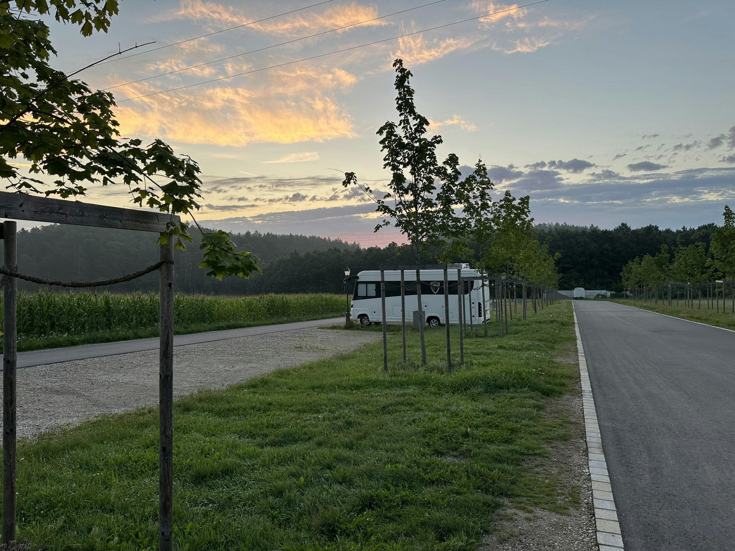 Ruhige Einzellage im Hopfenland